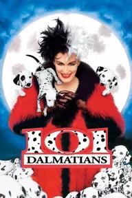 Movie poster of 101 Dalmatians