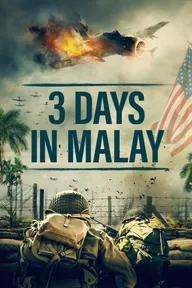 Movie poster of 3 Days in Malay