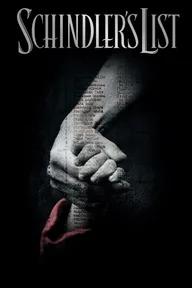 Movie poster of Schindler's List