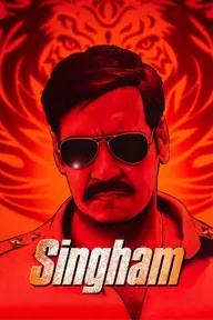 Movie poster of Singham