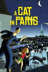 Movie poster of A Cat in Paris