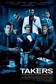 Movie poster of Takers