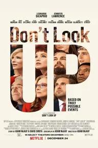 Movie poster of Don't Look Up