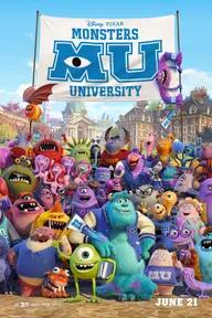 Movie poster of Monsters University