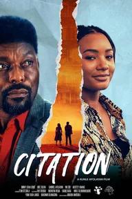 Movie poster of Citation