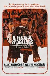 Movie poster of A Fistful of Dollars