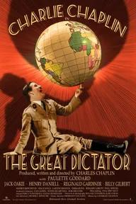 Movie poster of The Great Dictator