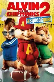 Movie poster of Alvin and the Chipmunks: The Squeakquel