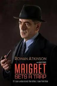 Movie poster of Maigret Sets a Trap