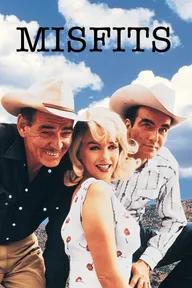 Movie poster of The Misfits