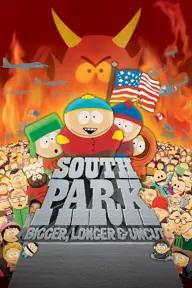 Movie poster of South Park: Bigger, Longer & Uncut