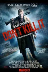 Movie poster of Don't Kill It