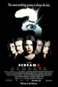 Movie poster of Scream 3