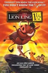 Movie poster of The Lion King 1½