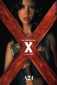 Movie poster of X